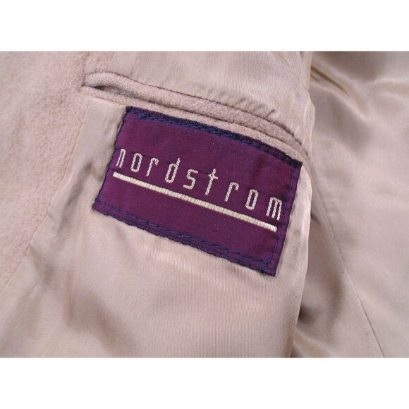 Vintage Nordstrom Blazer Camel Hair Men's Jacket Beige VTG Sport Coat 42" Chest - Picture 13 of 16